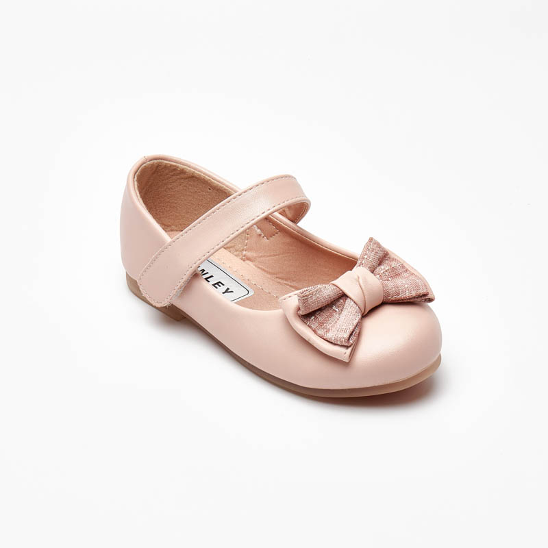 little big kid custom Mary Jane Shoes Slip-on PU Cute Bow Princess Party Dress Flats for Kids Toddler