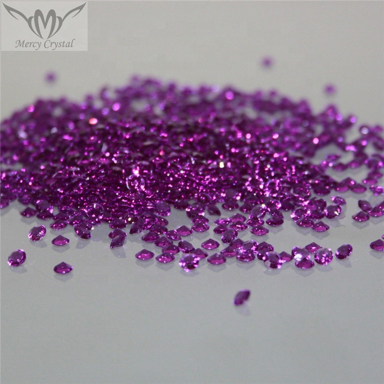 Violet Purple Acrylic Crystal Diamond Confetti Table Scatters for Wedding Favors Party Decoration