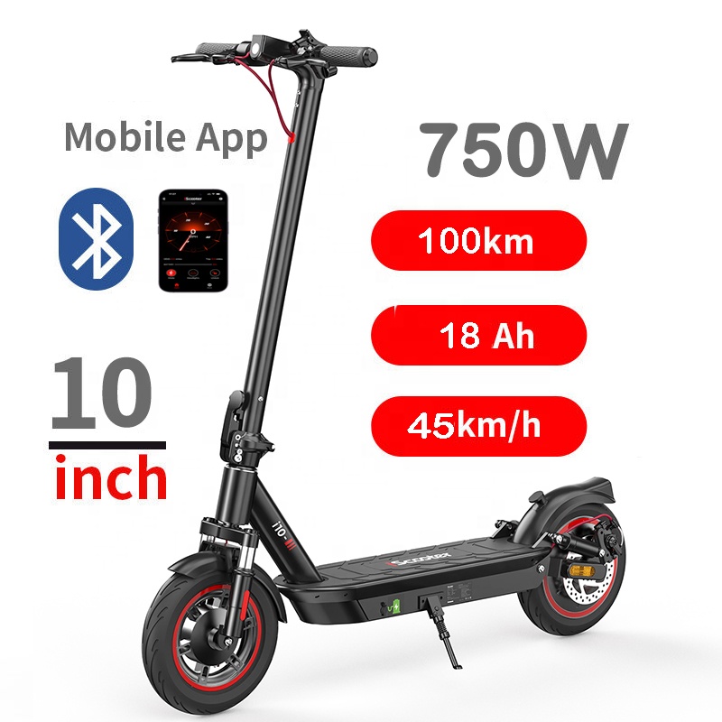 iScooter i10Max 750W Motor 100KM Range E scooter