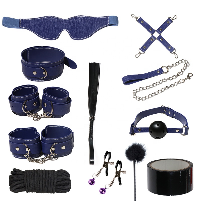 Channel Good Quality 12 Pcs BDSM Body Sexy Bondage Suit for Adult Couples