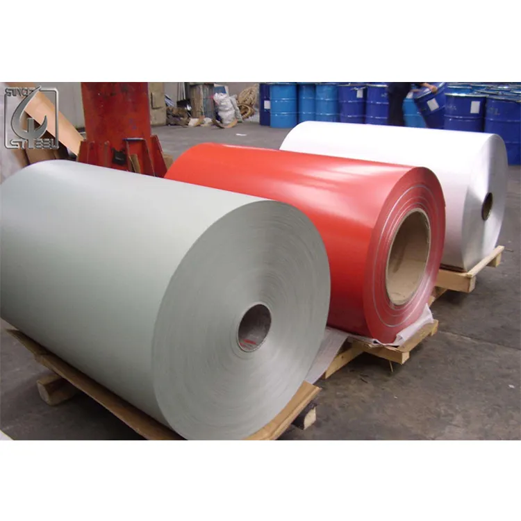 Shandong Province Building Material Steel Roll Prepainted 1050 Aluminum Coil Color Coated Aluminum Coil