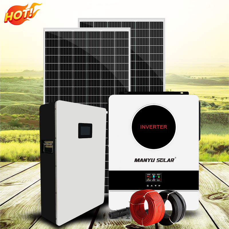 Kit Mounted Home Solar Energy Storage Battery System House Solar Systems 0.5mw Solar Energy System for Home