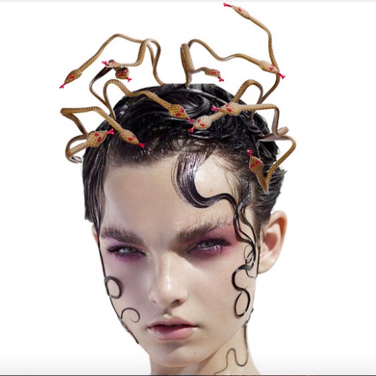 Wholesale Halloween Medusa Snake Cosplay Headband Halloween Party Performance Props