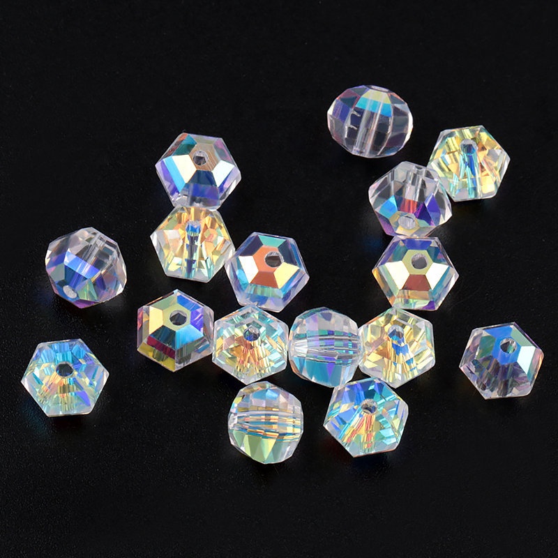 AB Color Crystal Beads Loose Beads DIY Accessories Wholesale