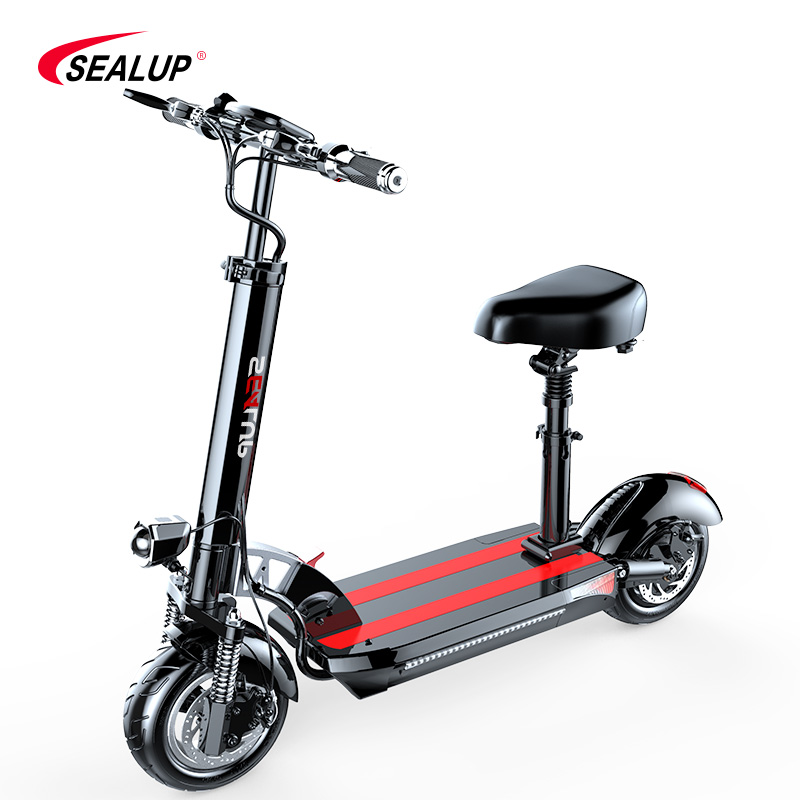 SEALUP электрический скутер 500W задний мотор 48В Q8-4 SMART Электрический Скутер Складной самокат ELECTRICO электрический мопед