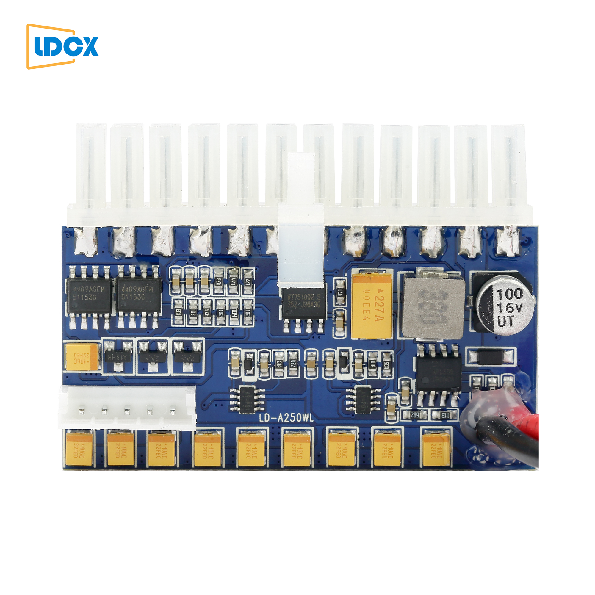 LDCX 12V250W бесшумный безвентиляторный 24Pin DC-ATX настольный компьютер источник питания