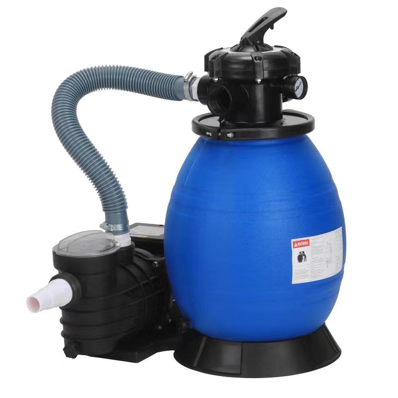 Pool Above Ground 4-Valve Water Filter Pump Swimming Pool Sand Filter Pump