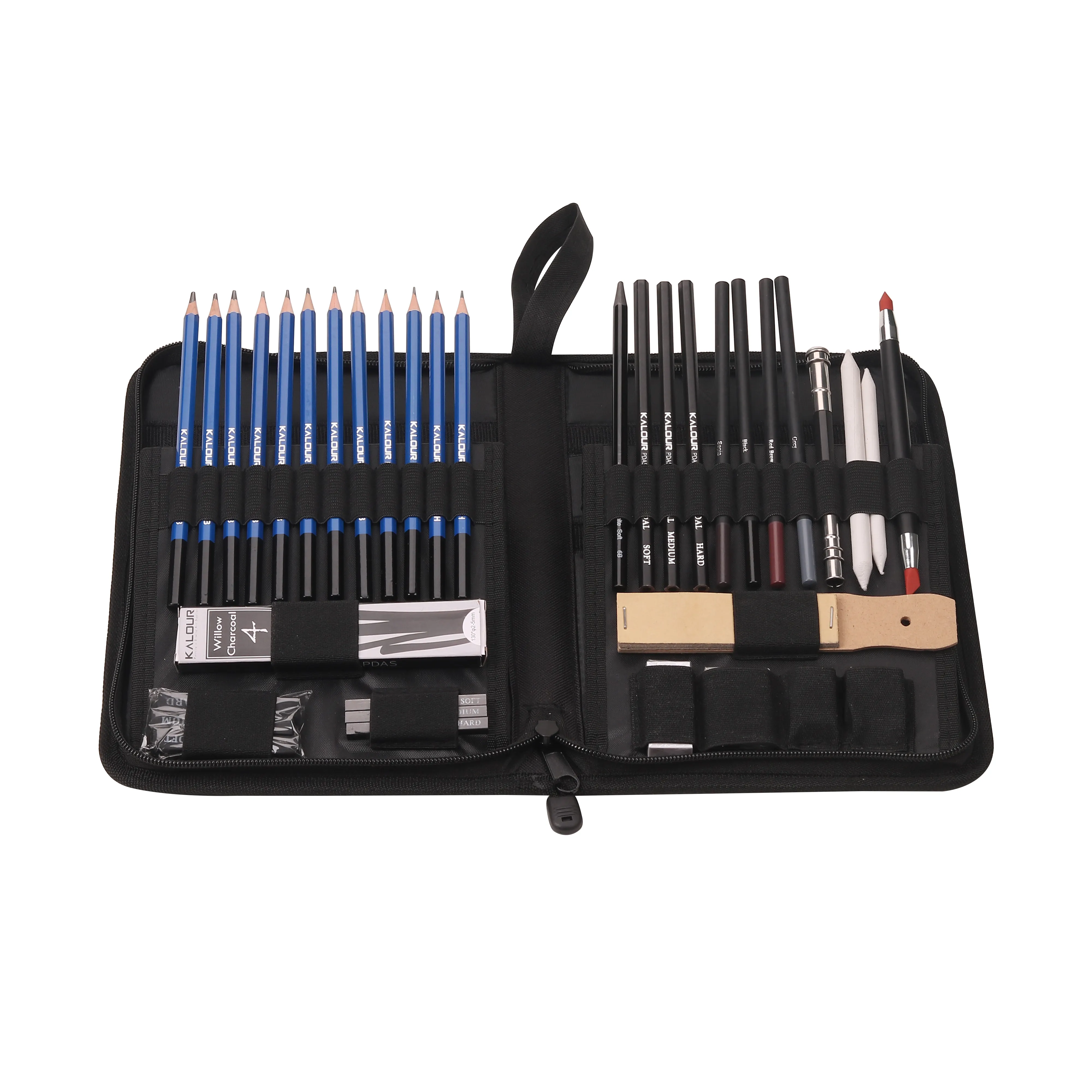 Professional 40 Pcs Sketch and Draw Set for Sketching and Drawing and Customization can be Available