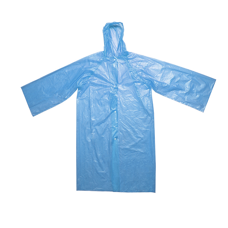 Men raincoat EVA walker pattern adult outdoor man rainwear Men's long jacket windbreaker durable light weight poncho