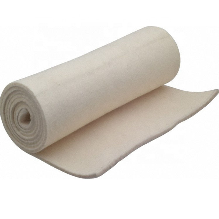 For industrial 100% natural wool felt with high quality