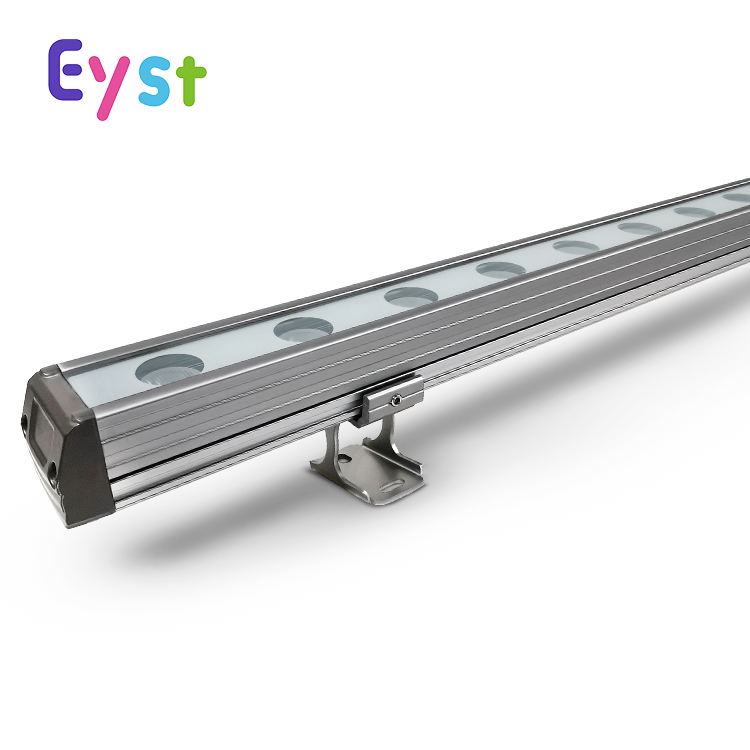 Уличный Водонепроницаемый светодиодный настенный светильник IP65 12 Вт 14 Вт Dmx512 RGB для строительства фасадного освещения