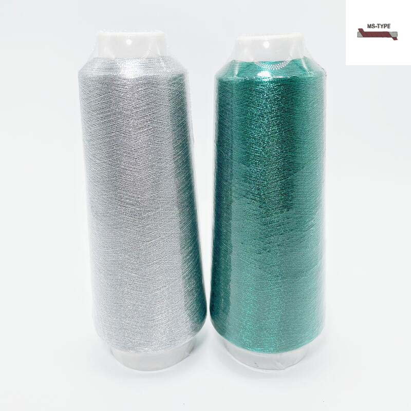 2021 high-quality wholesale hot-selling polyester yarn metal embroidery thread for clothing