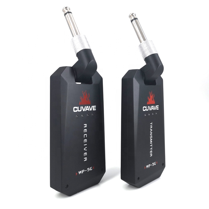 CUVAVE WP-3 беспроводной гитарный передатчик приемник набор 5.8GH 4 канала для электрической гитары бас