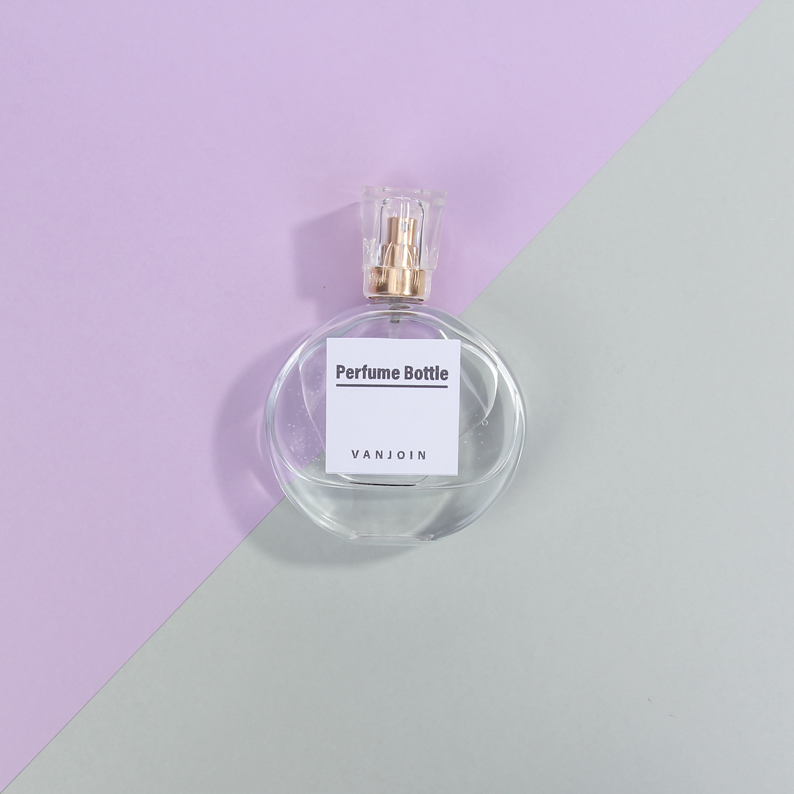 High Quality Clear Empty 50ml 100ml 30ml Round Perfume Reed Diffuser Glass Bottle