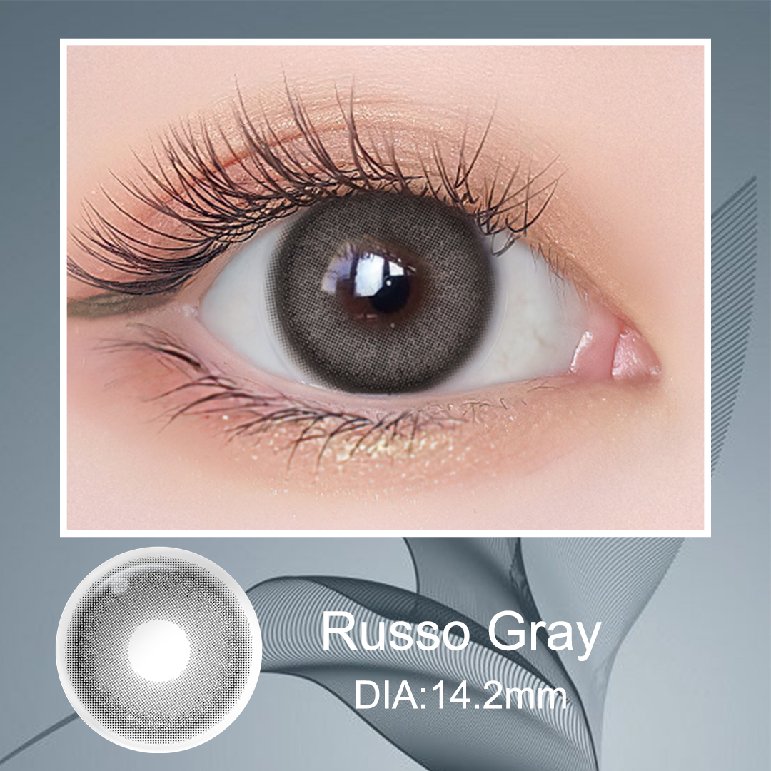 Fresh Go Natural Look 3 Tone Soft lens contacts Colored Eye contact lenses Wholesale 1 Year OEM Paper Box Lentes De Contacto
