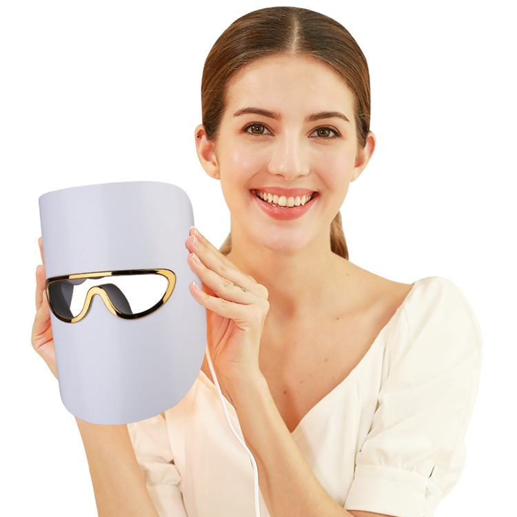Factory wholesale Wireless LED 3 Color Light Therapy LED Beauty Face Shield