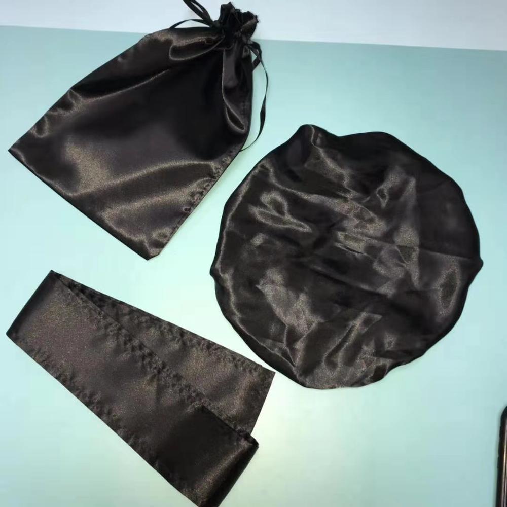 Высокое качество атласная сумка Headwrap волос Bonner для леди женщина девушка интимные аксессуары Оптовая продажа