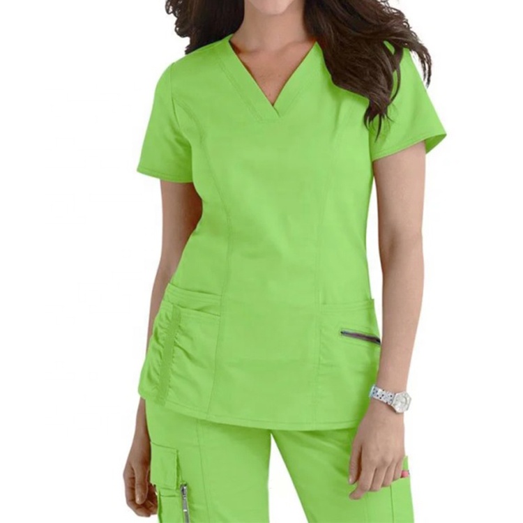 Высшее качество модные больничные Uniforme Medico уход дышащие скрабы костюм униформа для пробежек женские медицинские скрабы наборы