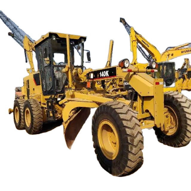 Used 140K motor grader Second Hand grader 120H 140G 140H 140K 160K Heavy Construction Machine