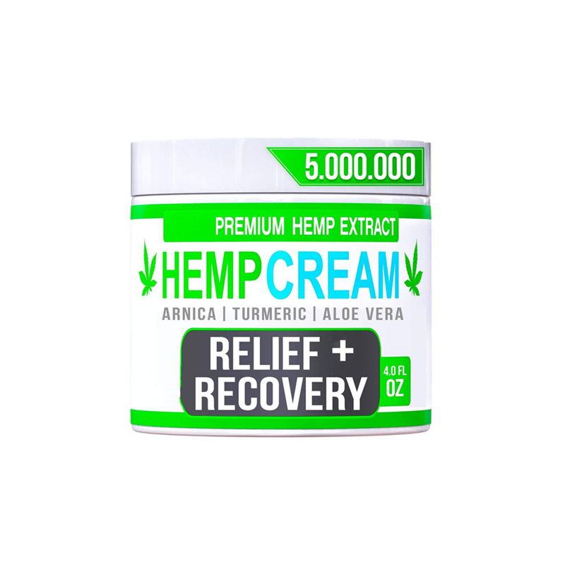High Quality Private Label 100%Pure Natural Hemp CBD Leaf Extract Pain Relief CBD Hemp Cream