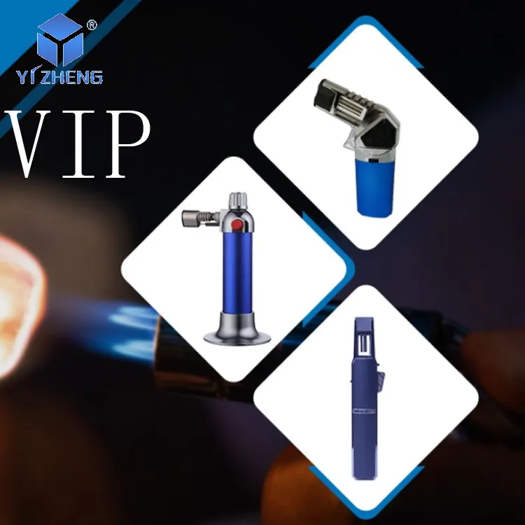 VIP Benefits Plastic Metal Kitchen Cooking Cook Culinary Heating Torch Lighter For Free