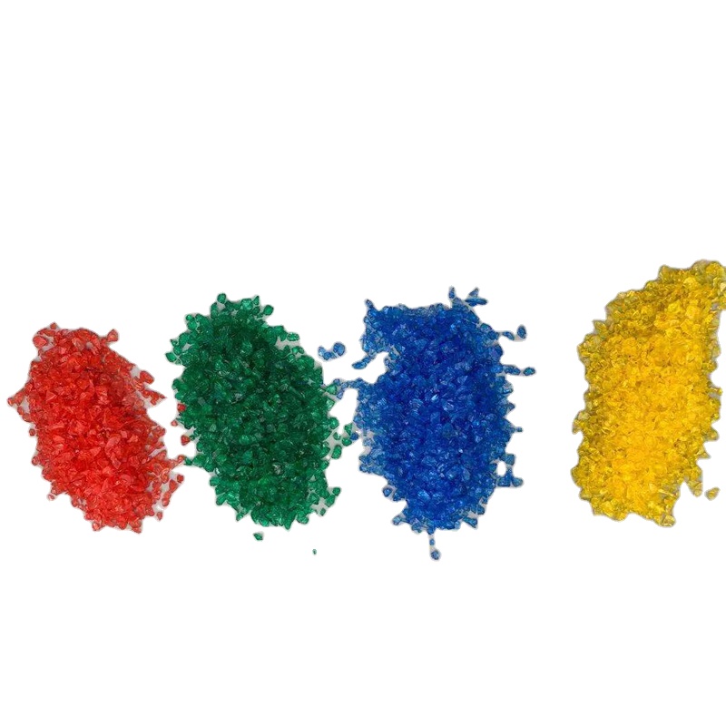 Building Decorative Crushed Color Glass Aggregate Broken Glass Fragments