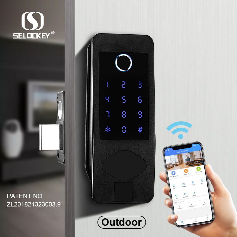 NFC карта Смарт bluetooth приложение отель rfid зоны цифровой дверной замок система пароль салфетки дверной замок