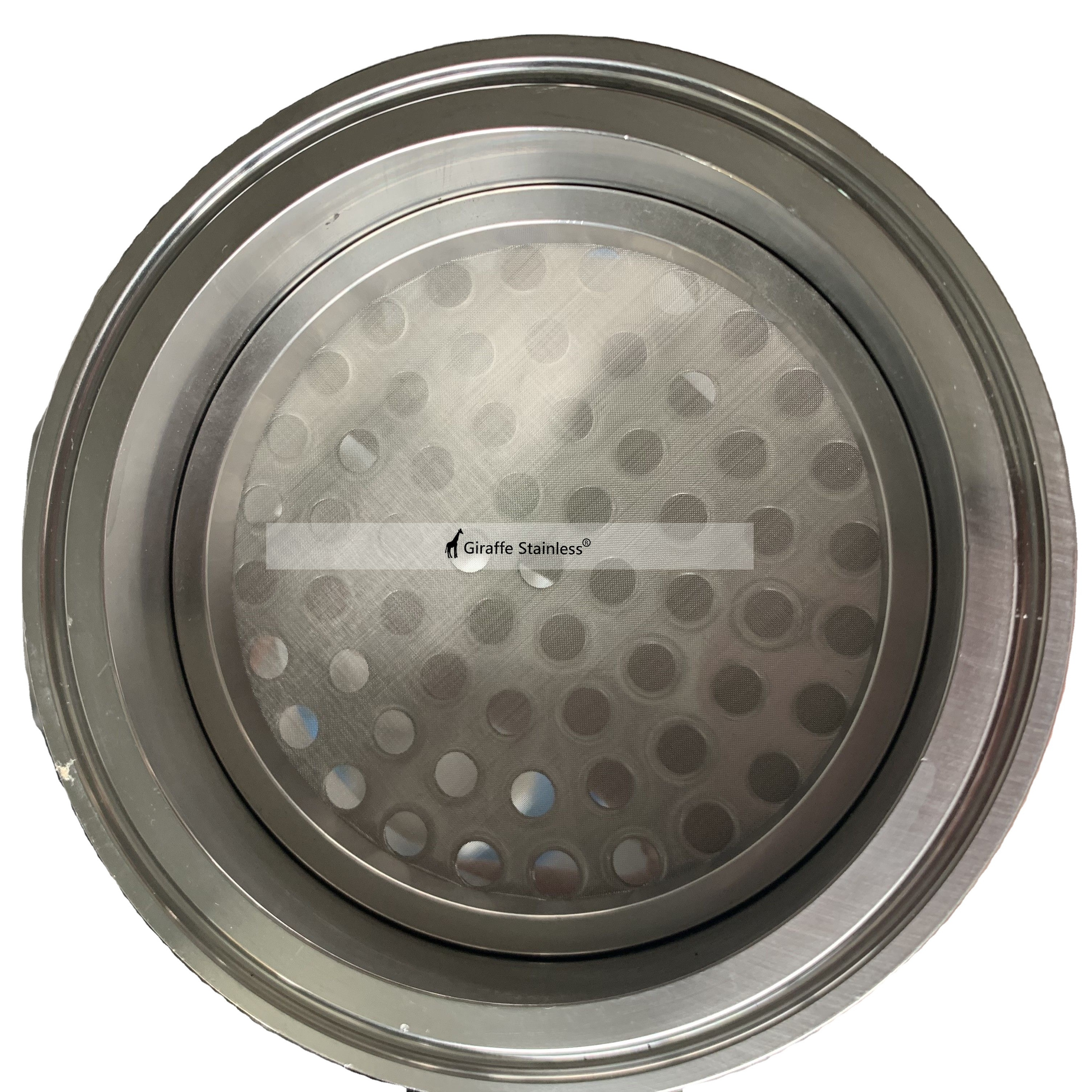 Factory hot sale GS 6" 5 Micron Sintered mesh Filter Plate for CRC clamp filter plate ring filter 6" with Diamond shaped welded