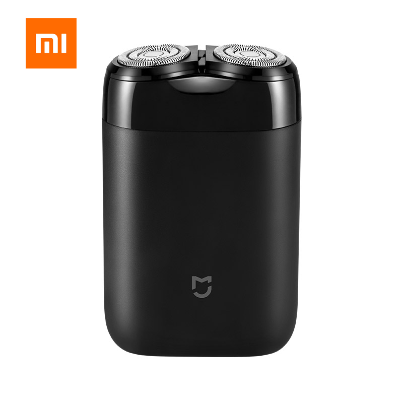 Оригинальная электробритва Xiaomi S100, 2 плавающих головки, Мужская водонепроницаемая портативная бритва