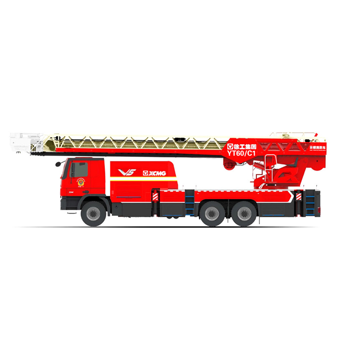 Пожарная машина известного китайского бренда XCM G YT60C1 60 м Рабочая высота многоцелевая воздушная лестница пожарная машина горячая распродажа