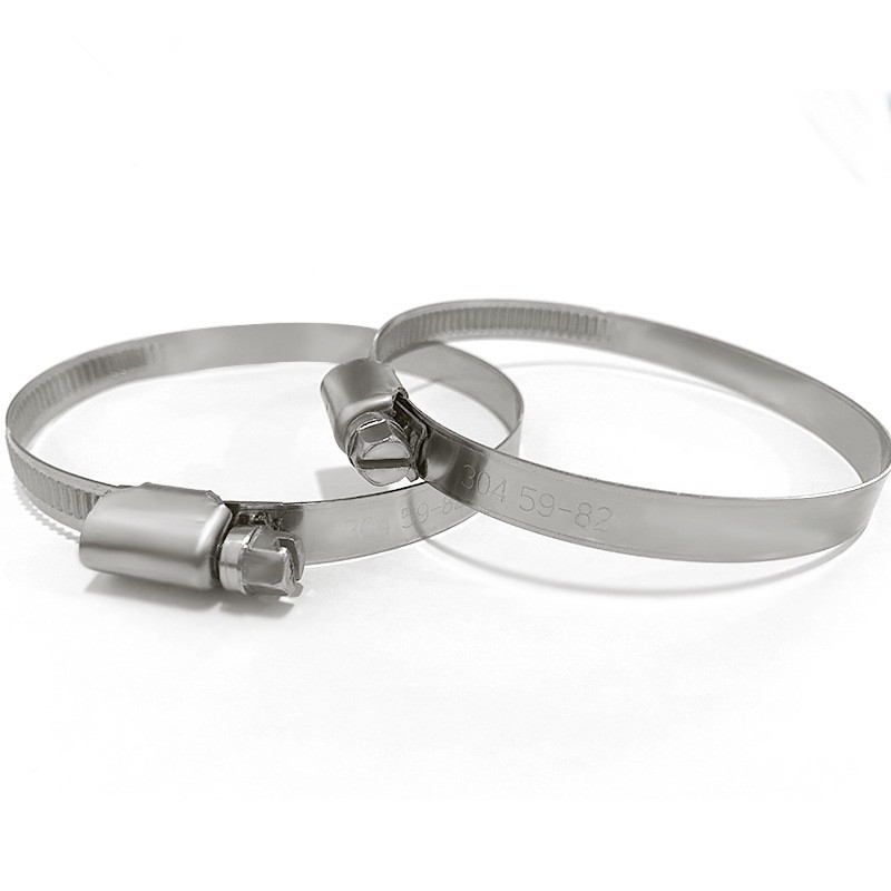 automotive radiator Full size adjustable stainless steel tube Pipe clamp hose clamp for pvc pipes