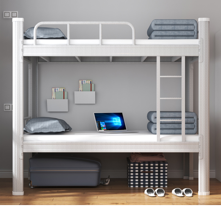 Frame Cheap Modern Full Over Full Child Bunk 2 Floor Design Iron Bunk Bed For Girl
