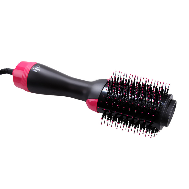 Drop shipping hair Air hot comb electric brush hair dryer 3 in 1