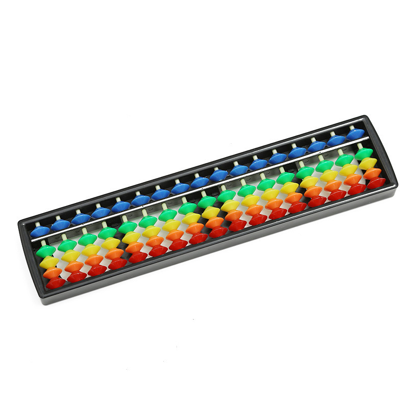 17 цифр колонна Abacus детский школьный обучающий инструмент Математика бизнес Китайский традиционный Abacus развивающие игрушки