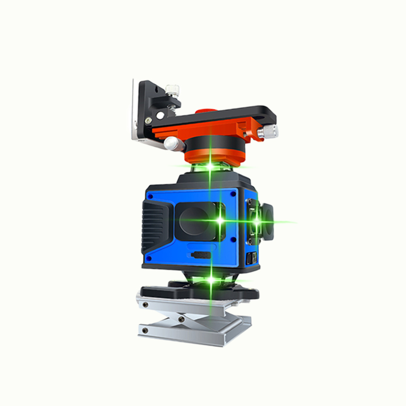 Green cross line 16 lines laser 4D self-leveling line laser level green beam laser level