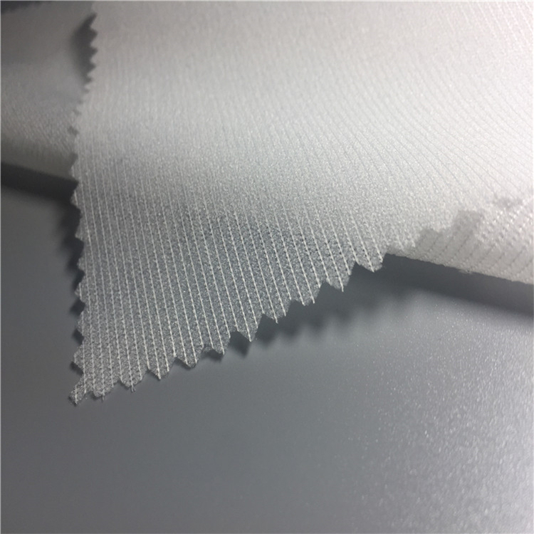 Wholesale high quality cheap woven polyester interlining for cloth