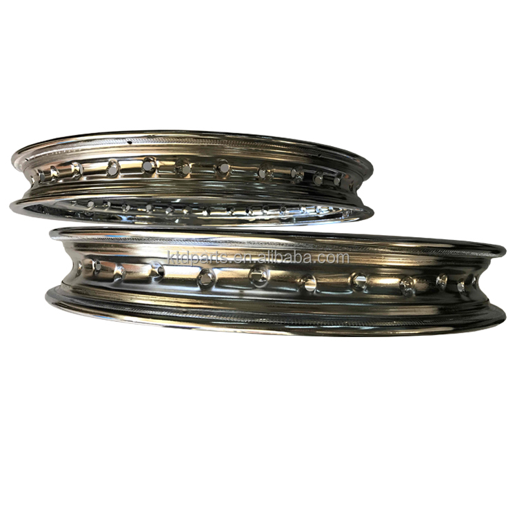 KTD 36 спиц SIMSON S50, S51, S70, KR51 Schwalbe хромированная сталь алюминиевый сплав мотоциклетные диски 16x1,6 дюймов