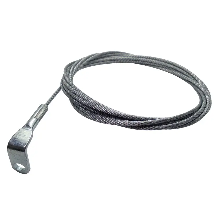Stainless Steel Wire Rope Assembly With 90 Degree Bending Terminal For Commercial Ceiling Lights