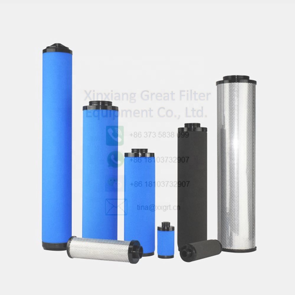 Прецизионный фильтр воздушного компрессора DD390 DDP390 PD390 QD390 DD390 + DDP390 + PD390 + QD390 + микронный фильтр