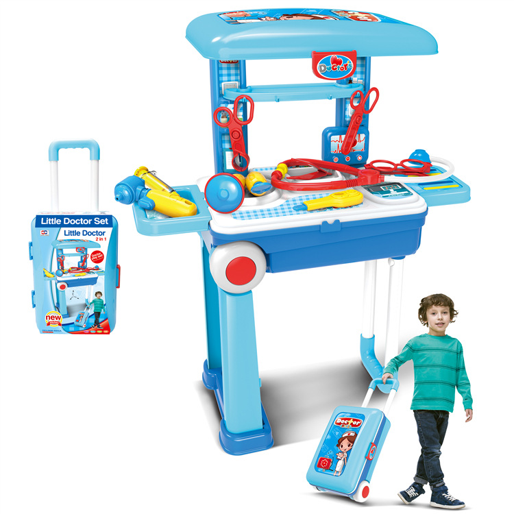 Play House Toys Light Music Kitchenware Tools Medical Equipment Luggage