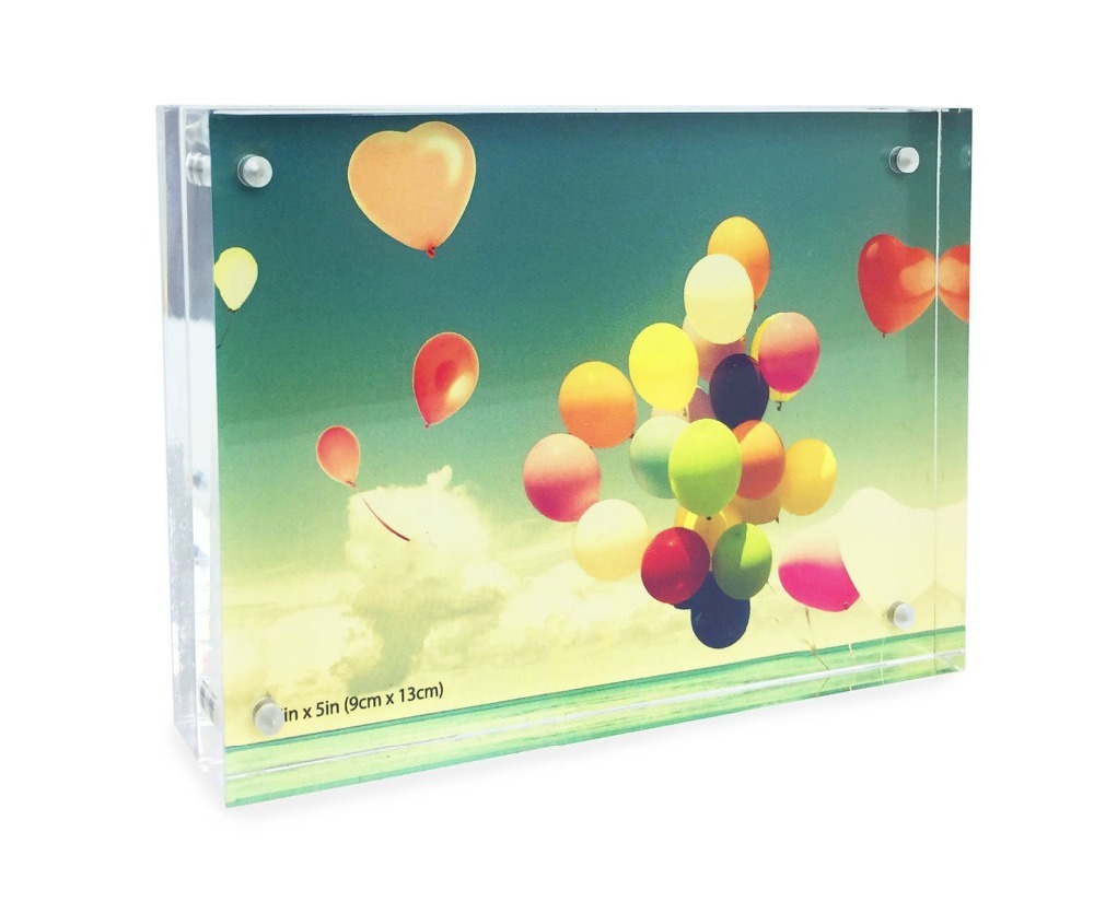 Acrylic magnetic picture frame photo frame