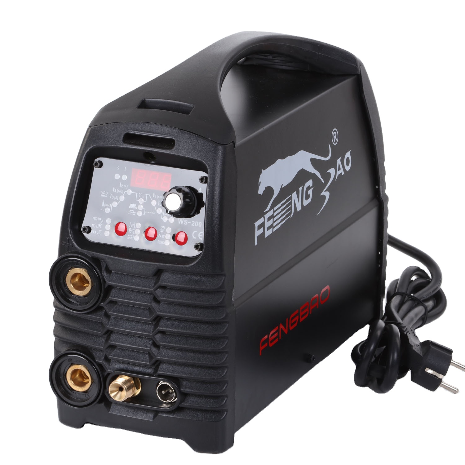 IGBT Inverter DC Pulse TIG Welder MMA ARC Welding Machine for Stainless Steel Single 220V 200 amps