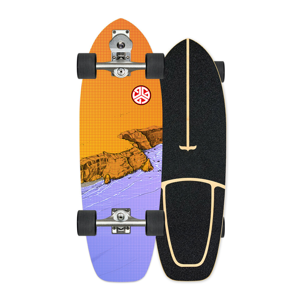 Распродажа, профессиональный скейтборд GEELE S7 Surfskate Carver