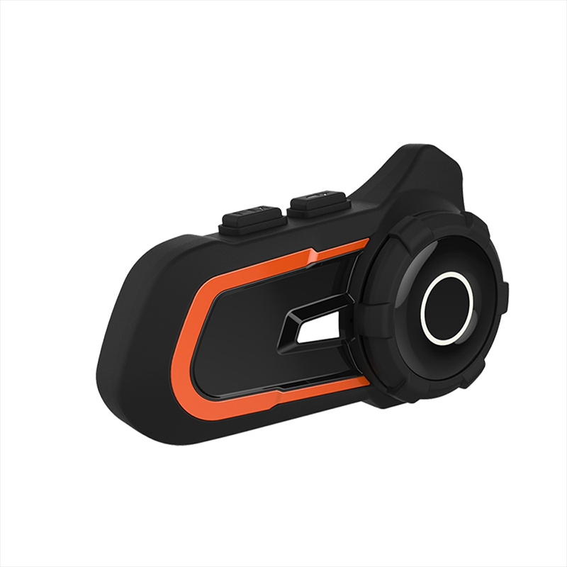 Newest Design 2 riders wireless intercom system connection 2 mobile phones Walkie talkie 800 meters helmet intercom headset