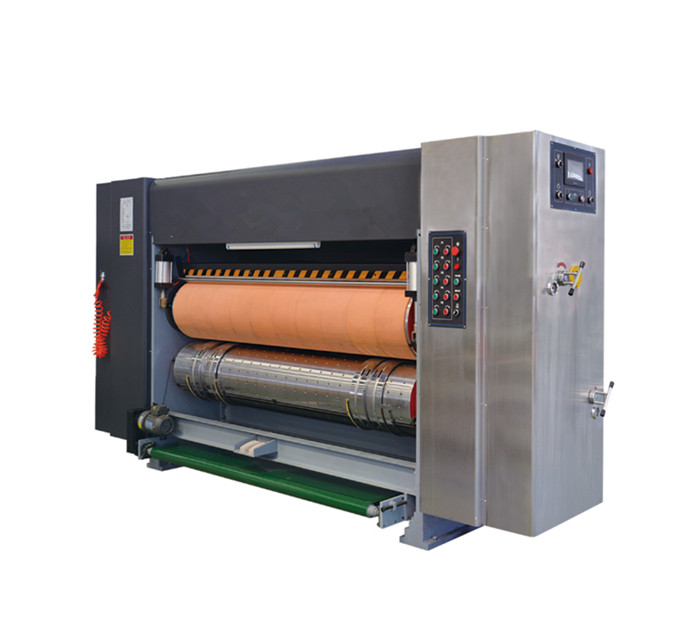 Automatic high speed 4 color corrugated carton flexo printing slotting machine