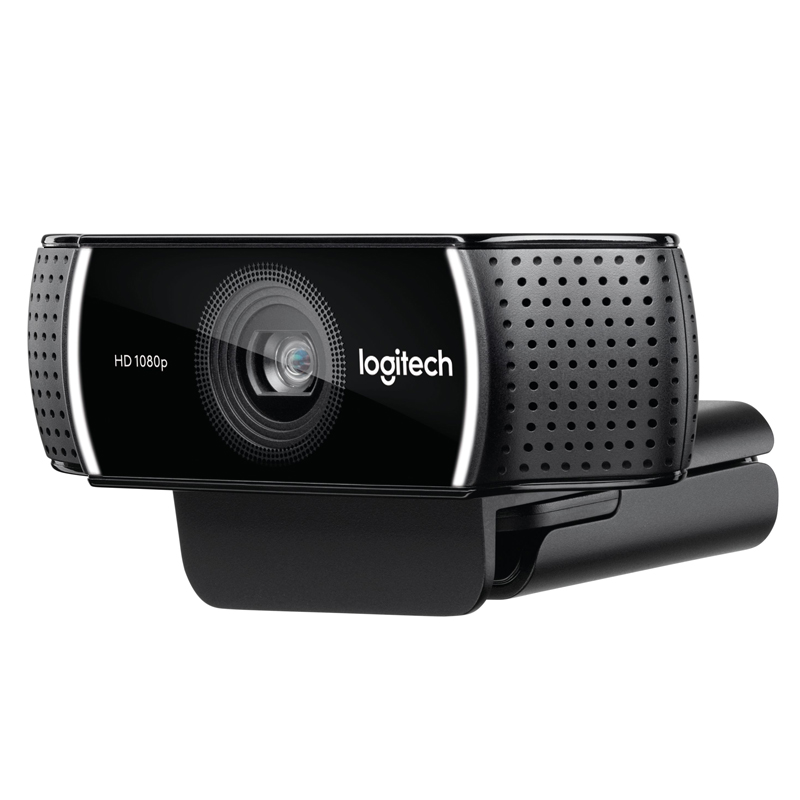Камера Logitech C922 HD для прямой трансляции, красивый настольный компьютер Full HD, USB веб-камера
