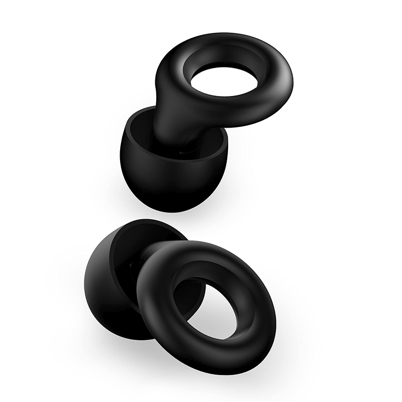Quiet Noise Reduction Earplugs Super Soft Reusable Hearing Protection in Flexible Silicone for Sleep Noise Sensitivity Flights