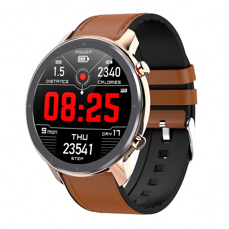 2021 sport smart watches L11 for woman for man ce rohs heart rate monitor blood pressure ecg smart watch with Multi languages