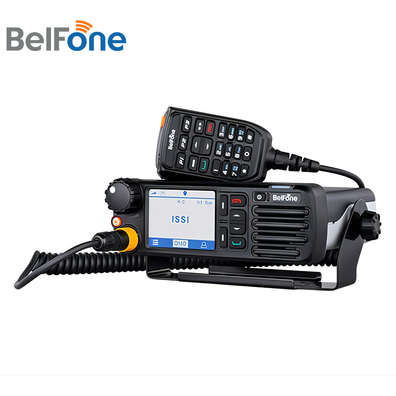 BelFone BF-TM950 Мобильная транкинерная радиостанция для автомобиля DMR Tier III vhf uhf дальнего расстояния трансивер 25 Вт 50 Вт