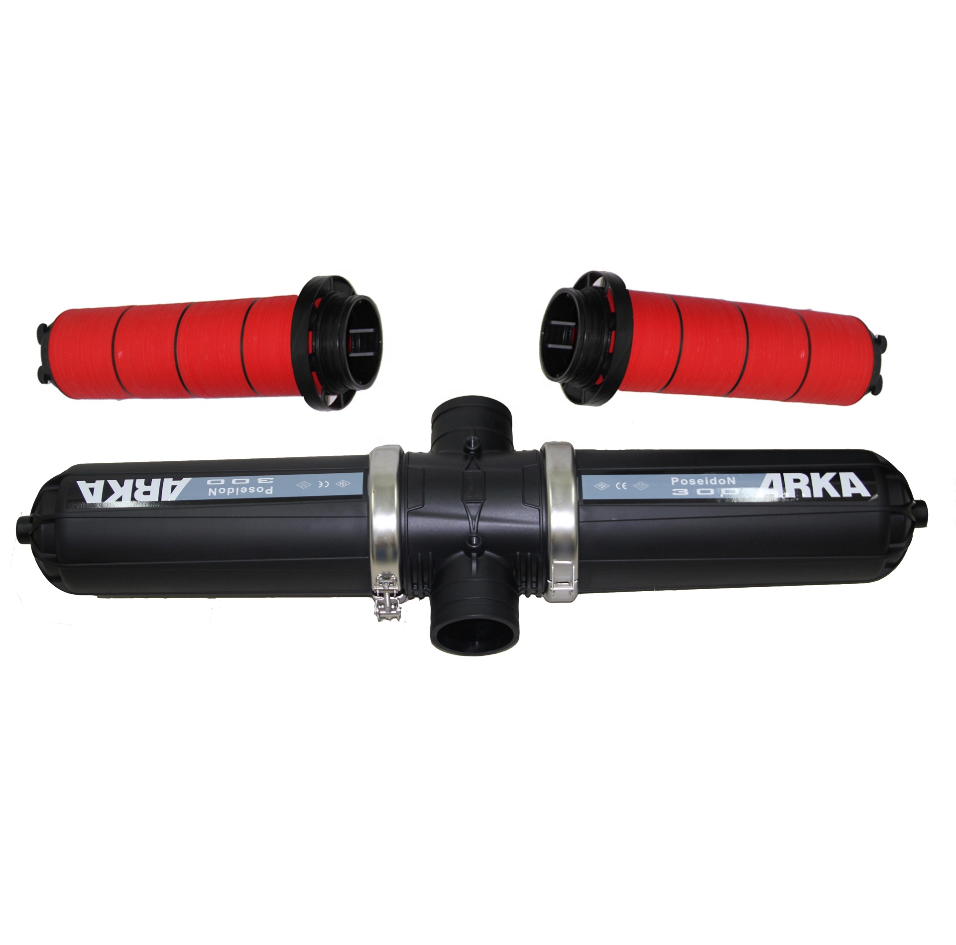 4" H type twin disc automatic irrigation filter for farm